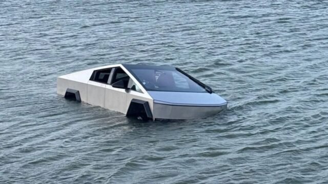 Tesla Cybertruck lac