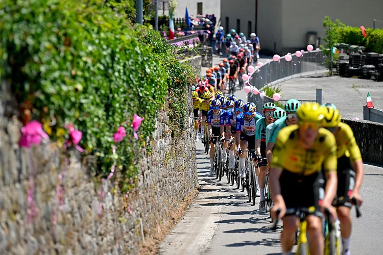 The Giro d'Italia peloton is taking a trip to Rome tonight for the final stage of the race (Image credit: Getty Images)
