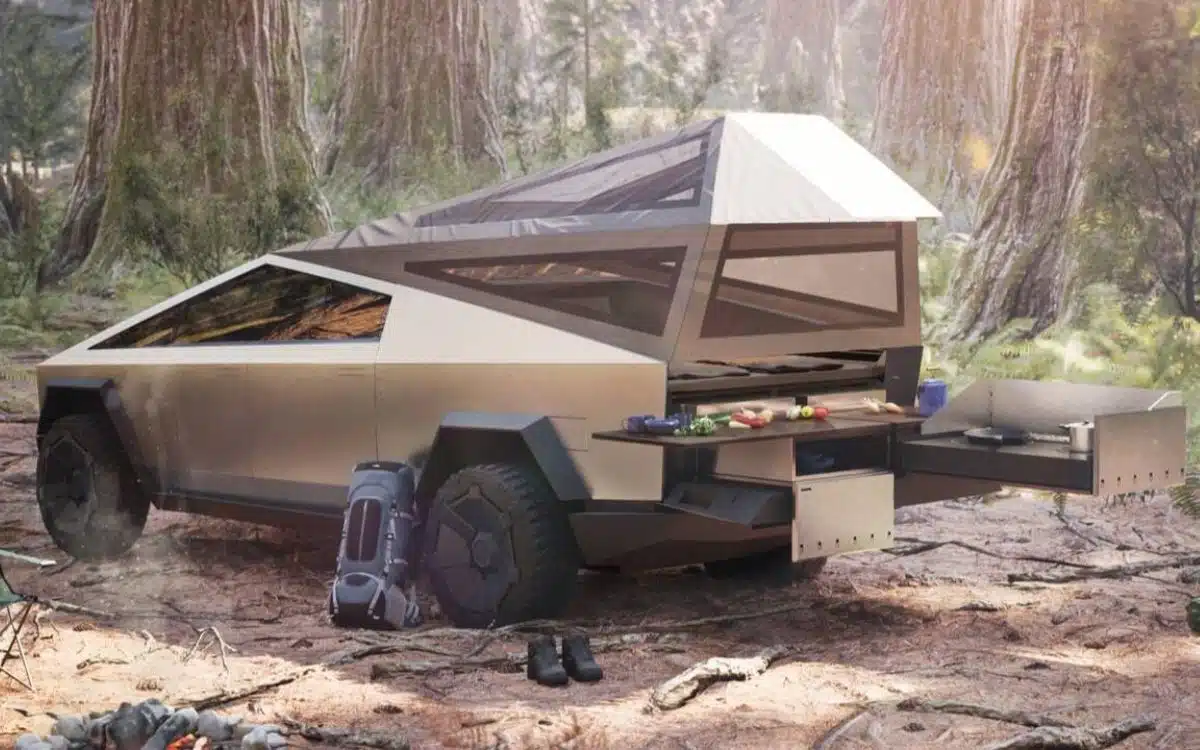 Cybertruck-campings Cybertruck Owner Reports 13,000 Miles With Nearly $0 in Charging Costs — and 17 Nights of Camp Power